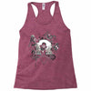back to modern times Racerback Tank