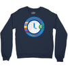clock Crewneck Sweatshirt