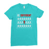 be different Ladies Fitted T-Shirt
