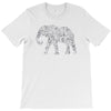 elephant filled pattern cool T-Shirt
