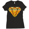 pizzas are forever Ladies Fitted T-Shirt