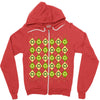 reduce, reuse, reargyle Zipper Hoodie