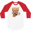 pizzaa monster 3/4 Sleeve Shirt