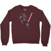 banksy cool darth Crewneck Sweatshirt