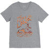 the floor is lava V-Neck Tee