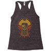skull pirate Racerback Tank