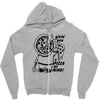 pizza my mind Zipper Hoodie