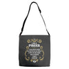 i am a pisces Adjustable Strap Totes