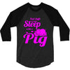 pig lover 3/4 Sleeve Shirt