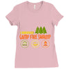 camp fire swamp Ladies Fitted T-Shirt