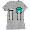 lace Ladies Fitted T-Shirt
