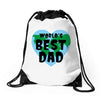 World's Best Dad Look Like Drawstring Bags