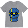 sweden till i die V-Neck Tee