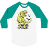 tyrannosaurus rex 3/4 Sleeve Shirt