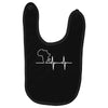 my heart pumps africa Baby Bibs