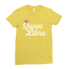 queen libra Ladies Fitted T-Shirt