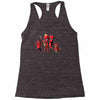 deadpool family portrait Racerback Tank
