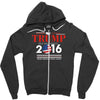 trump 2016 presidential Zipper Hoodie