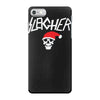 sleigher metal style xmas iPhone 7 Case
