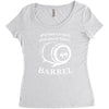why have a six pack when you can have a barrel Women's Triblend Scoop T-shirt