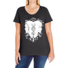 who am i Ladies Curvy T-Shirt