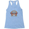 biker route 66, live the legend Racerback Tank