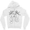 Pablo Picasso War And Peace 1952 Zipper Hoodie
