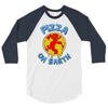 pizza on earth 3/4 Sleeve Shirt