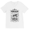 Vintage Aged To Perfection 1989 V-Neck Tee