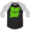 night shift 3/4 Sleeve Shirt