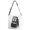rocket cats Adjustable Strap Totes
