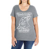 come to the dark side we have cookies funny Ladies Curvy T-Shirt