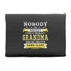 Nobody Is Perfect But If You Are A Grandma You Are Pretty Damn Close Accessory Pouches