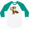 racoon 3/4 Sleeve Shirt
