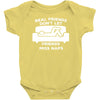 real friends don't let friends miss naps Baby Onesie