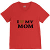 i love my mom V-Neck Tee