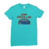 camp crystal lake Ladies Fitted T-Shirt