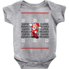 ugly super mario christmas Baby Bodysuit