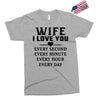 I Love you Wife Exclusive T-shirt