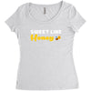 Sweet Like Honey Women's Triblend Scoop T-shirt