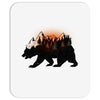 Bear Adventure With Rose Mousepad