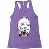 michael myers floral mask Racerback Tank