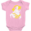 average hero Baby Onesie