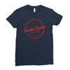 living in santa carla Ladies Fitted T-Shirt