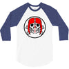 skull woman 3/4 Sleeve Shirt