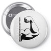 stong man Pin-back button