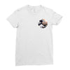 Great Wave Of Kanagawa Hokusai Pocket Ladies Fitted T-Shirt