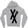 mgk t xx shirt flower black rose Zipper Hoodie
