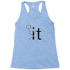 funny sweat Racerback Tank