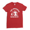 drummer Ladies Fitted T-Shirt